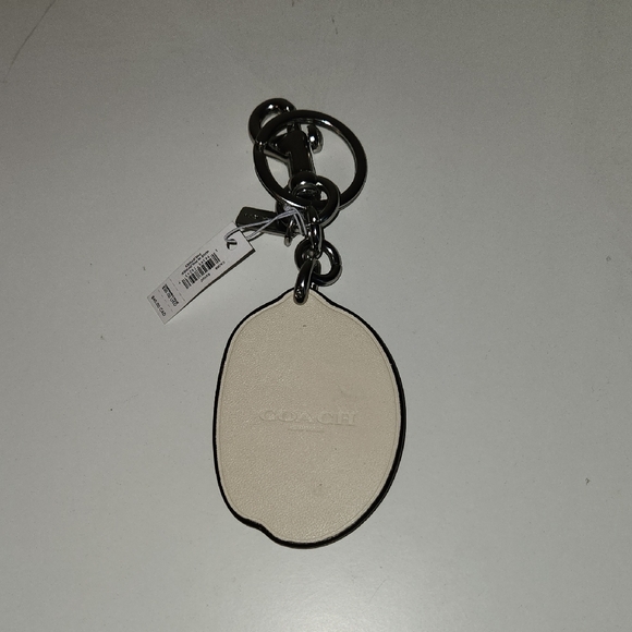 Coach lemon bag charm with Silver Accents - Picture 2 of 4